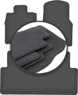 OEM Alfombrillas Premium Para Mercedes Vaneo W414 Monovolumen (2001-2005)