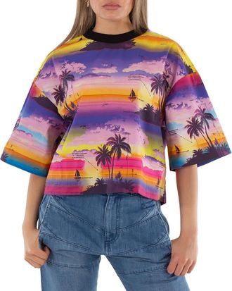 Ksenia Schnaider Multicolor Cotton Top