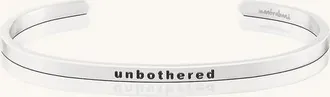 Mantra unbothered Bracelet in Silver at Nordstrom