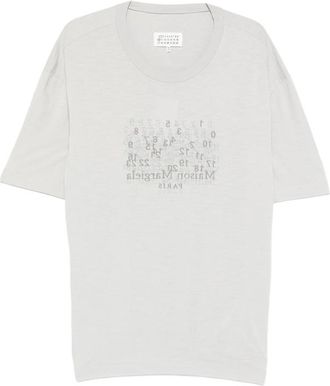 Maison Margiela Logo-embroidered T-Shirt