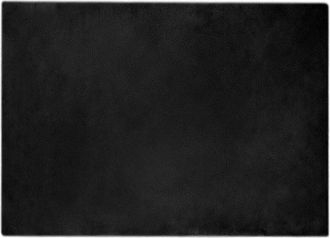 vidaXL Faux Rabbit Fur Rug Olite Black 240 x 340 cm Polyester vidaXL