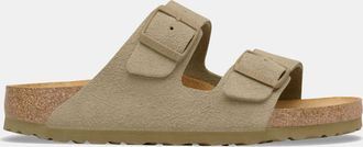 Birkenstock Womens Arizona Sandals in Sage Green Leather - Size UK 5.5
