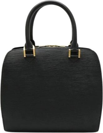 Louis Vuitton Pre-owned Handbags, female, Black, Size: ONE SIZE Pre-owned Epi Leather Pont Neuf Handbag