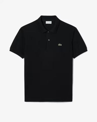 Lacoste Mens Polo Shirt Black Cotton - Size 3XL