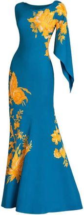 Etro Etro Long Floral Print Dress