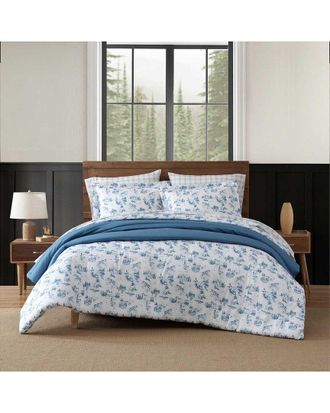 Eddie Bauer Fish Town Toile Comforter Set