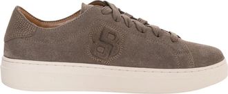 HUGO BOSS Kieran Tenn Su&egrave;de Sneaker - Dames - Sneakers - Bruin - 39 EU - Su&egrave;de - Schoenen