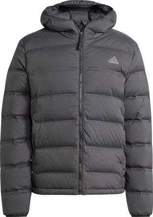 adidas Helionic Stretch Hooded Down Jacket Black IK3174