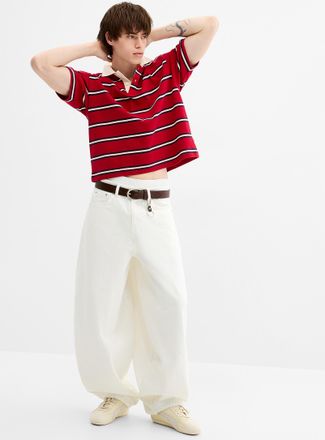 Djab Mens Twill XL balloon pant Ultra-loose fit Imported from Seoul