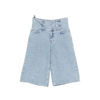 Stine Goya High-waisted Panelled Shorts