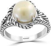 Effy Sterling Silver Freshwater Pearl Ring in White at Nordstrom Rack, Size 7