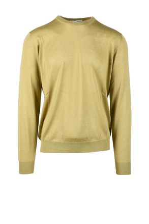FILIPPO DE LAURENTIIS Cashmere Silk Pullover - Yellow
