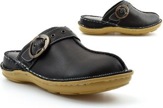 Generic Womens Leather Sandals Ladies Mules Size 3 Mules Size 5 Ladies Slip On Shoes Womens Real Leather Sandal Slip On Shoe Comfort Sandal Comfort Sandals Mu