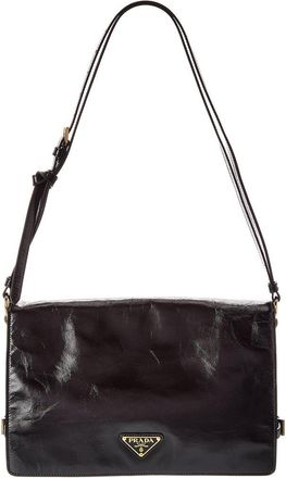 Prada Medium Leather Shoulder Bag