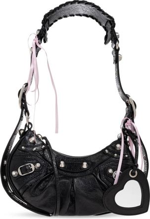 Balenciaga Shoulder Bags, female, Black, Size: ONE SIZE Le Cagole XS Shoulder Bag