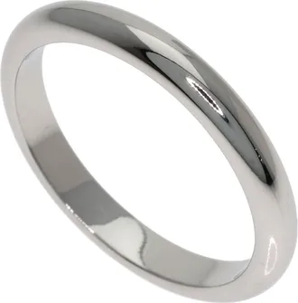 Bulgari Platinum Platinum 950 Band Ring (Pre-Owned)