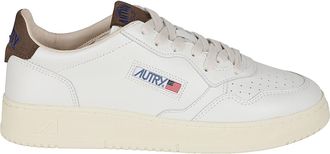 Autry Low-Top Sneakers with Perforated Detailing and Suede Accents