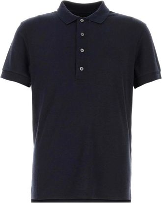 Tom Ford Heren, Tops, Blauw, Maat: S Katoen