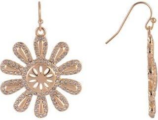 Rachel Roy Crystal Sunburst Drop Earrings in Gold at Nordstrom Rack