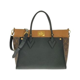 Louis Vuitton Pre-owned On My Side Monogram Calf Tote Bag - Dames - Pre-owned - Veelkleurig - Maat: ONE Size Leer