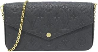 Louis Vuitton Pre-owned Cross Body Bags, female, Black, Size: ONE SIZE Pre-owned Monogram Empreinte Pochette