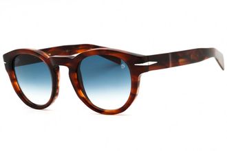 David Beckham DB 7041/S 0Z1508 Brown Striped Havana/Dark Blue Gradient
