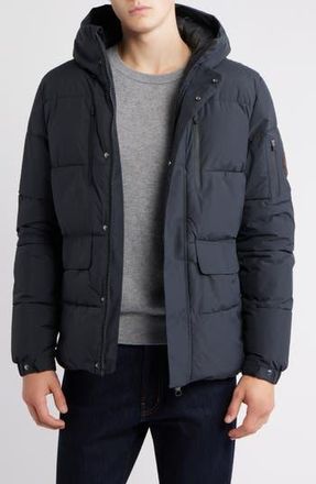 Save The Duck Alter Waterproof Hooded Puffer Jacket in Black at Nordstrom Rack, Size Large