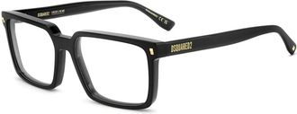 Dsquared2 Glasses, male, Black, Size: 57 MM D2 0183 Optical Frame
