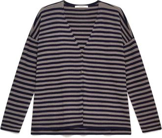 Maliparmi Soft Touch Cardigan - Dames - Vesten - Blauw - XS - Wol - Truien & Vesten