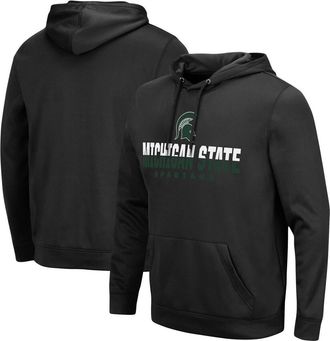 Colosseum Mens Colosseum Black Michigan State Spartans Lantern Pullover Hoodie at Nordstrom, Size Xx-Large