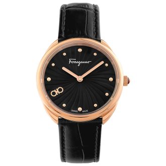 Ferragamo Cuir Womens Watch