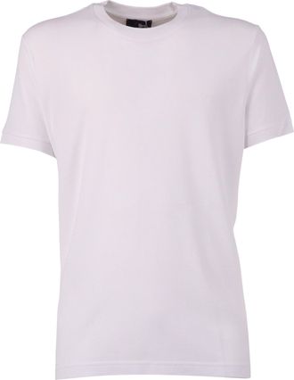 Fay T Shirt Fay Piquet Tinto Frosted
