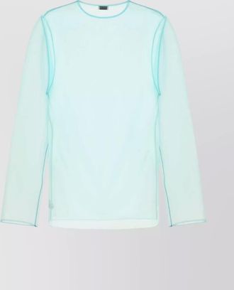 Dries Van Noten sheer organza top camille