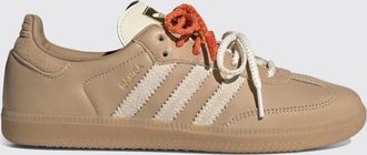 adidas Samba OG Smooth Leather Trainers with Contrast 3-Stripes Logo