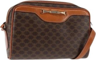 Celine Pre-owned Vintage Cross Body Bag - Dames - Vintage Schoudertas - Bruin - ONE Size - Leer - Vintage