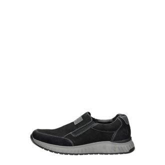 Rieker Schoenen, Dames, Zwart, 40 EU, Leer, Sportief Sneakers