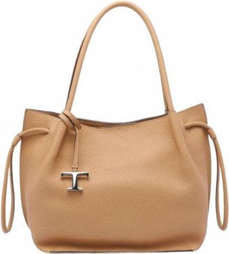 Tod's Timeless Bucket Bag Medium Cuoio