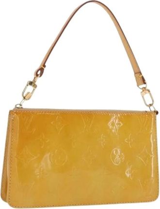 Louis Vuitton Pre-owned Mini Bags, female, Yellow, Size: ONE SIZE Pre-owned Vintage Accessory Pouch