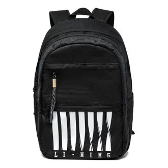 Li-Ning Chinese Culture Backpack Black White ABST133-1