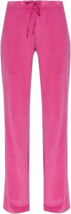 Balenciaga Vintage Effect Broek - Dames - Sweatpants - Roze - S - Katoen - Broeken