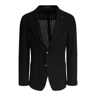 Tagliatore Heren, Jassen, Zwart, Maat: L Katoen