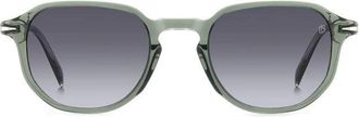 David Beckham Sunglasses Db 1140/S B59 Green/Grey Men