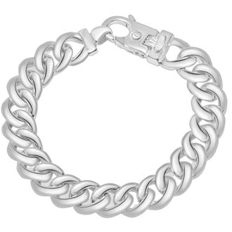 Pompeii3 Mens Cuban 14k Gold (104gram) or Platinum (195gram) 14mm Link Bracelet 9