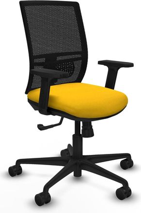 Piqueras y Crespo Silla De Oficina Piqueras Y Crespo Yunquera Negro Espuma Alta Densidad