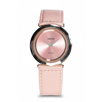 Jowissa Tungsten J6.019.M Horloge - Dames - Horloges - Roze - ONE Size - Leer - Accessoires