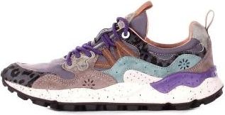 Flower Mountain Grijze Sneakers met Su&egrave;de Bovenwerk - Dames - Sneakers - Veelkleurig - 38 EU - Su&egrave;de - Schoenen