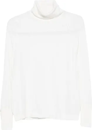 Alpha Studio Jersey de cuello alto fino - Knitwear - Mujer - Blanco - M