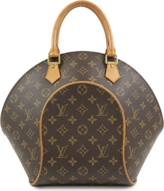 Louis Vuitton Ellipse Monogram Canvas Brown Canvas Handbag (Pre-Owned)