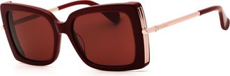 Max Mara MM0166 69S Shiny Bordeaux/Bordeaux