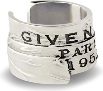 Givenchy Rings, female, Gray, ONE SIZE, Tape Earcuff